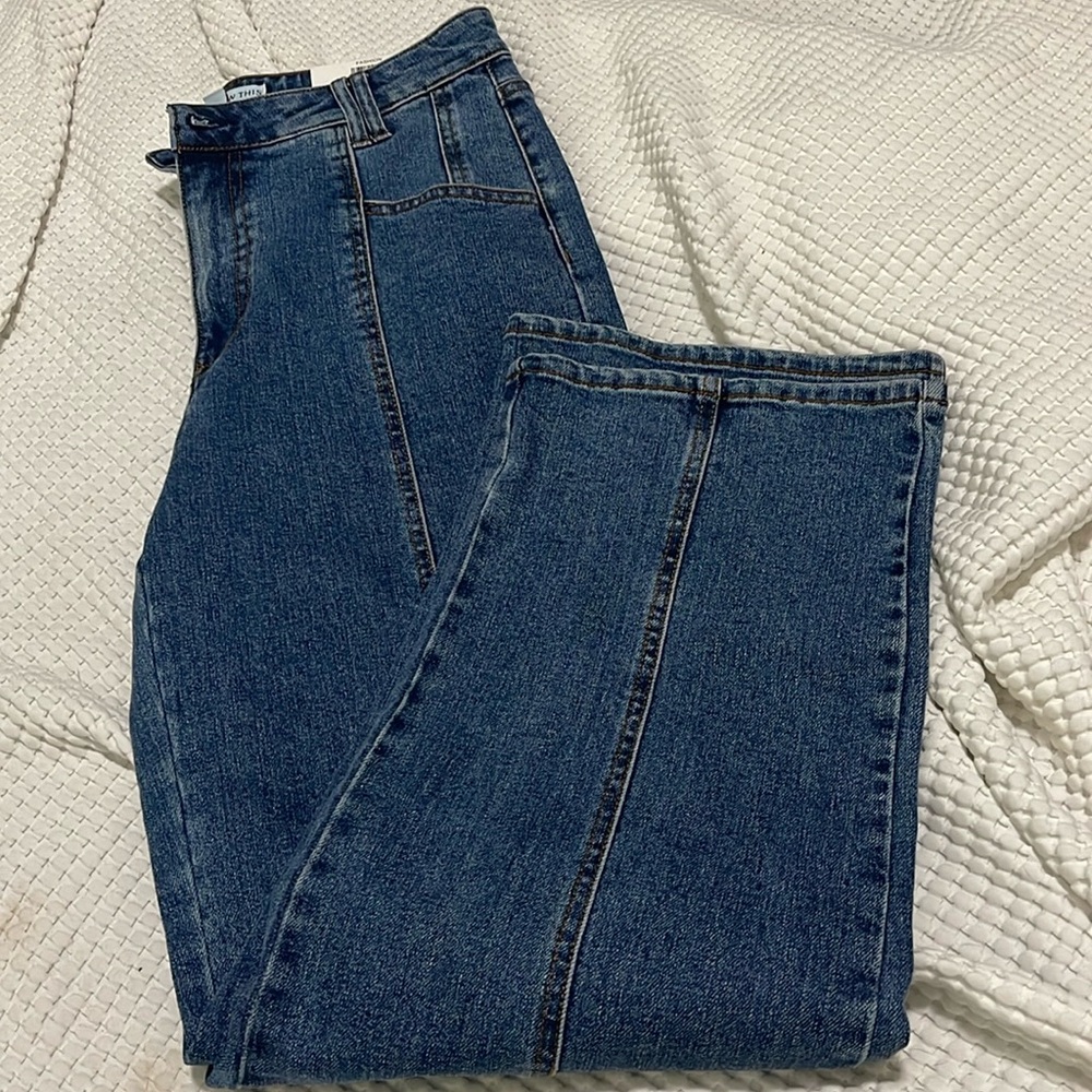 NWT- And Now This- 30. The Seam Front Jean